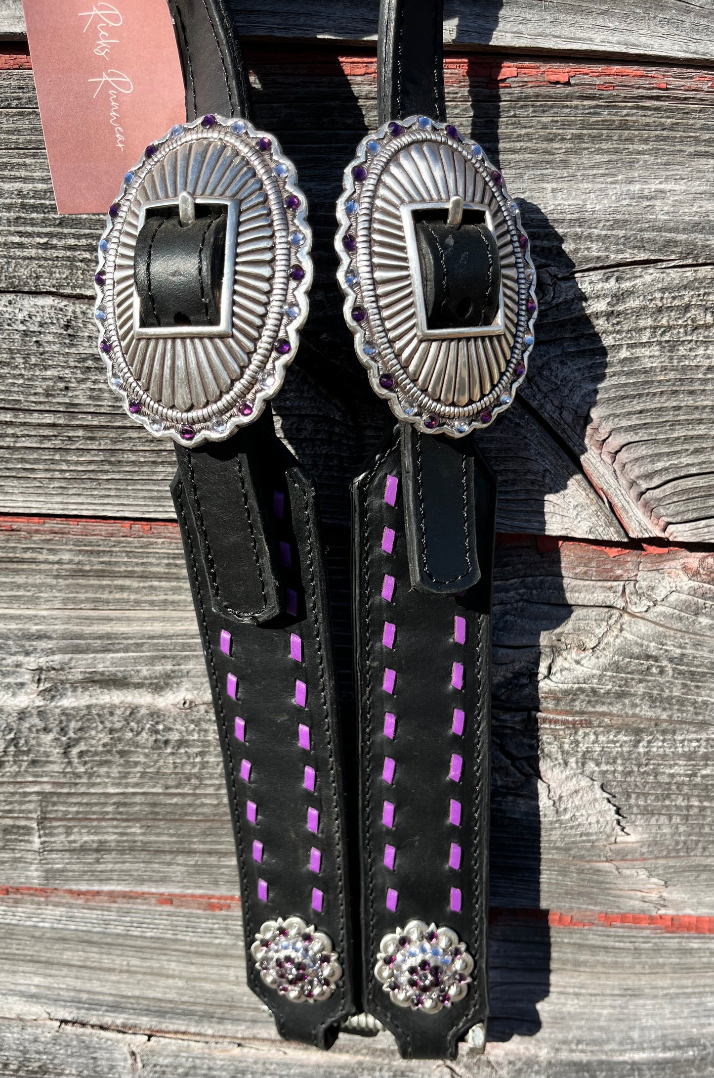 “Shades of Purple” Headstall