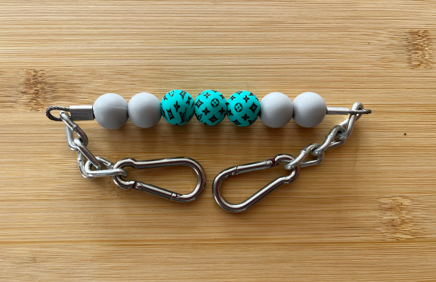 LV Turquoise and Gray