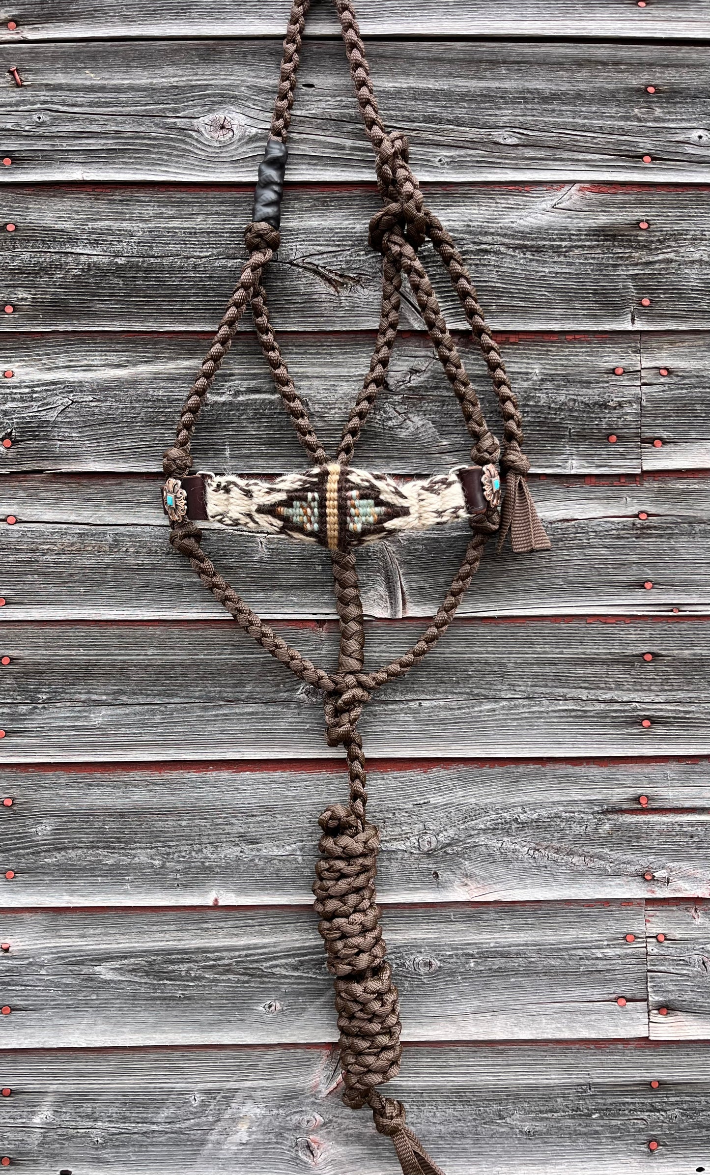 Shades of Brown Bronc Halter
