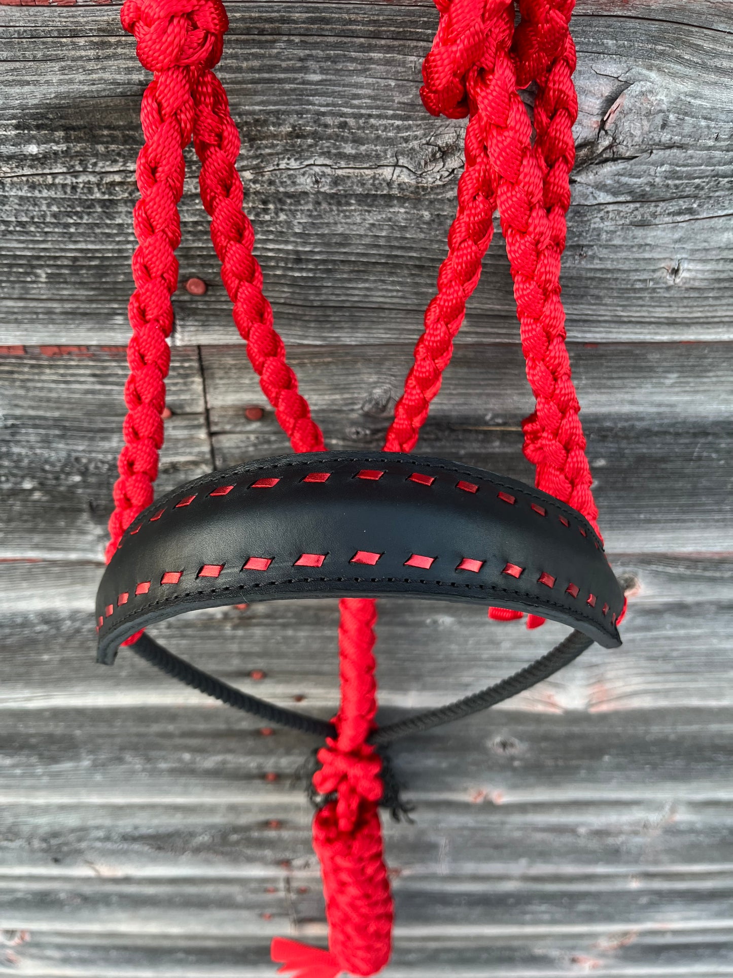 Red Leather Lariat