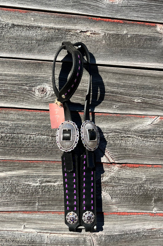 “Shades of Purple” Headstall