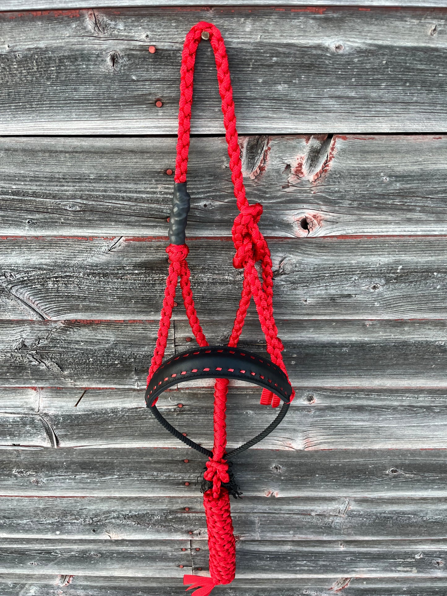 Red Leather Lariat