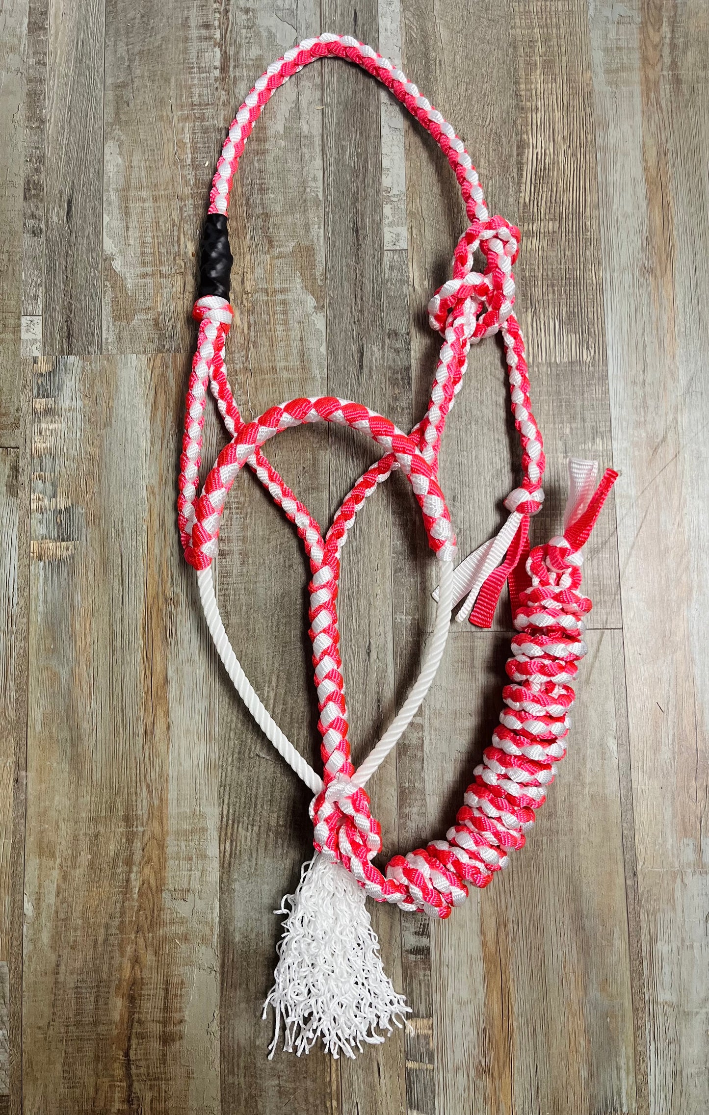 Pink and White Lariat