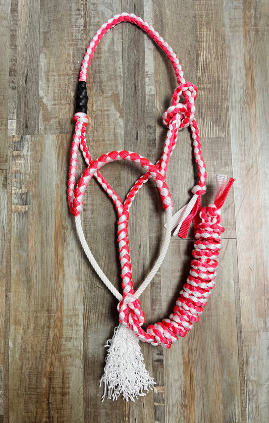 Pink and White Lariat