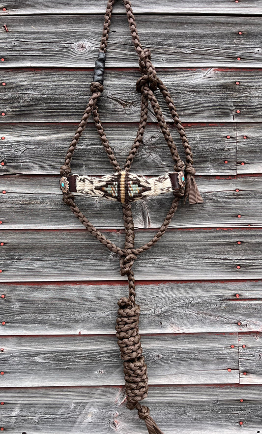 Shades of Brown Bronc Halter