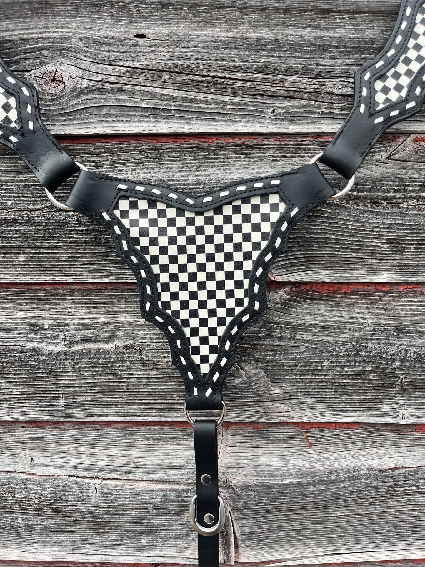 Checkered Outlaw Breastcollar