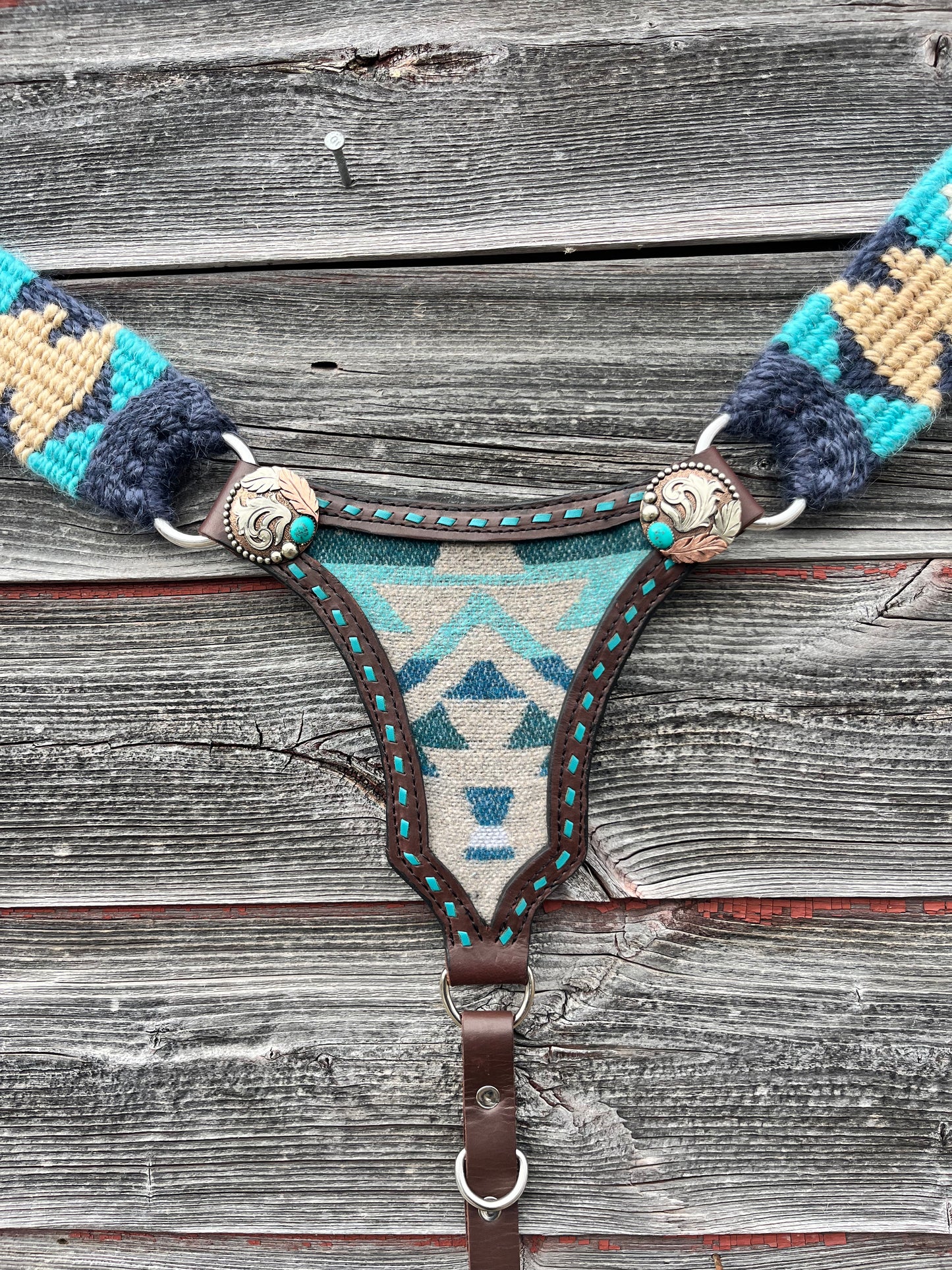 Prairie Sky Mohair Breastcollar