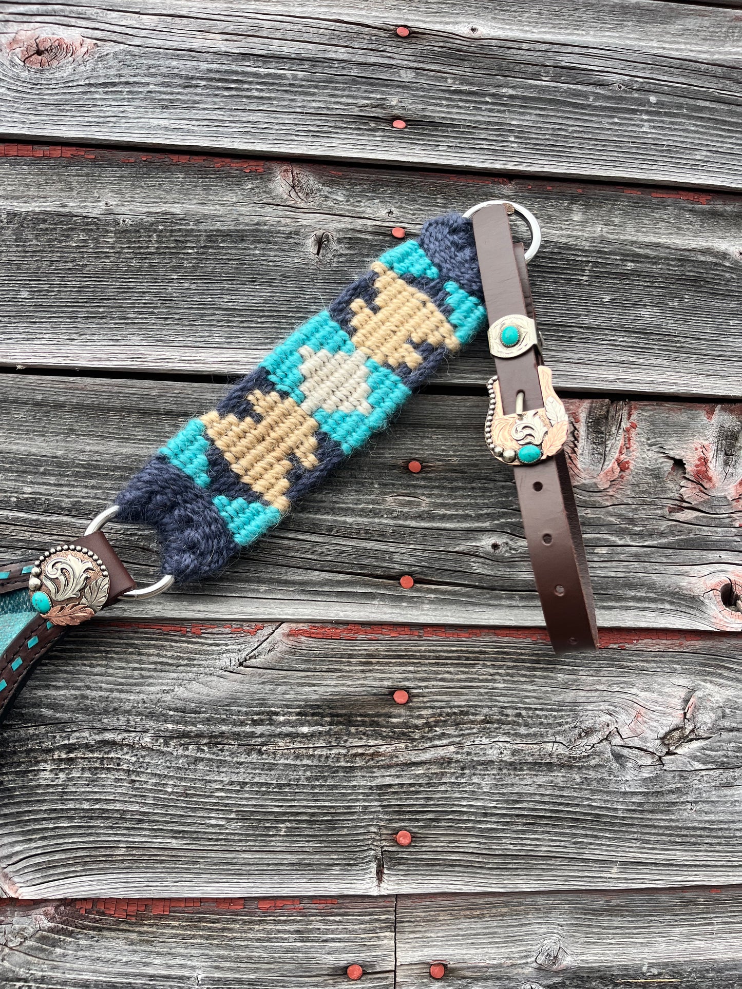 Prairie Sky Mohair Breastcollar