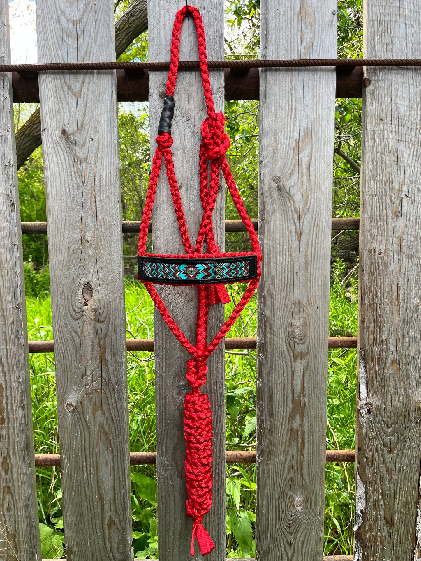 Red Beaded Halter