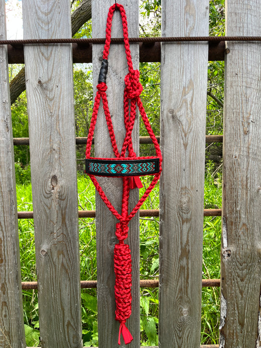 Red Beaded Halter